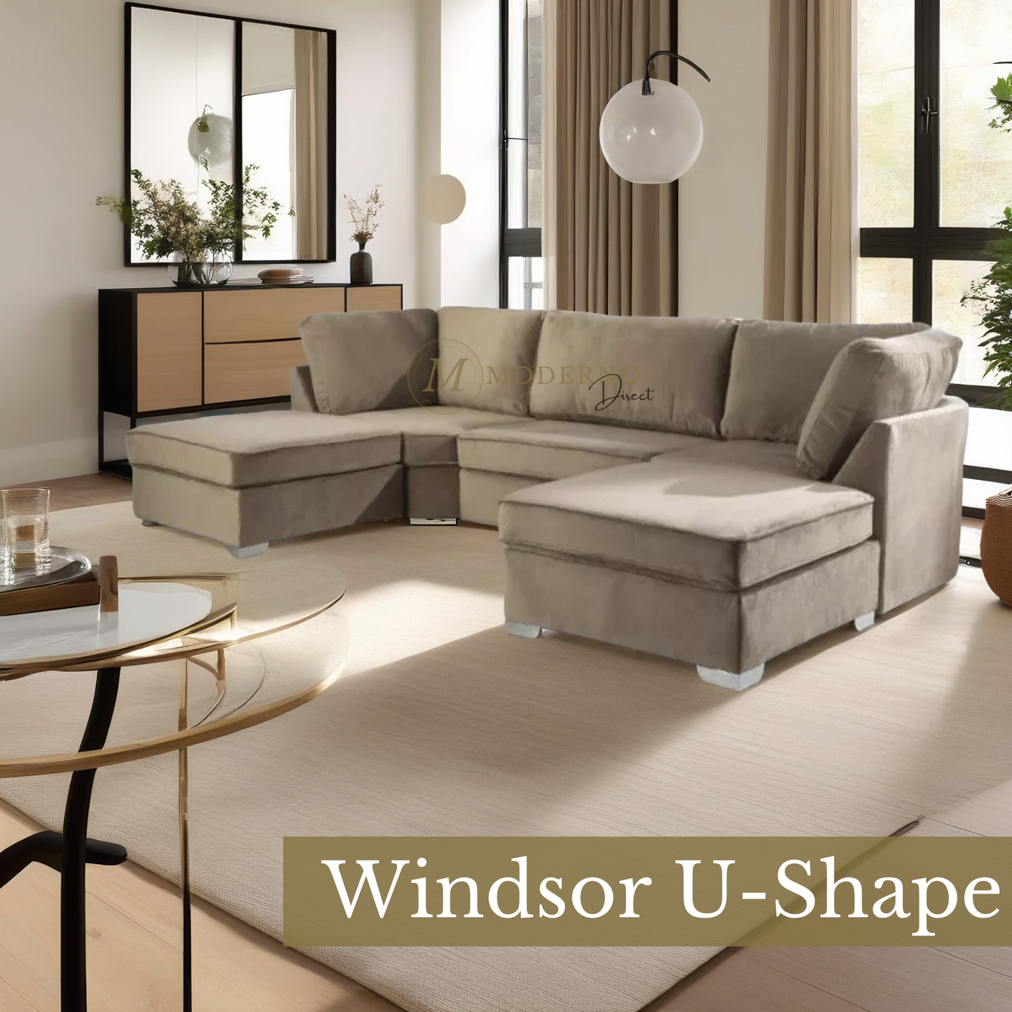 Windsor U-Shape Sofa